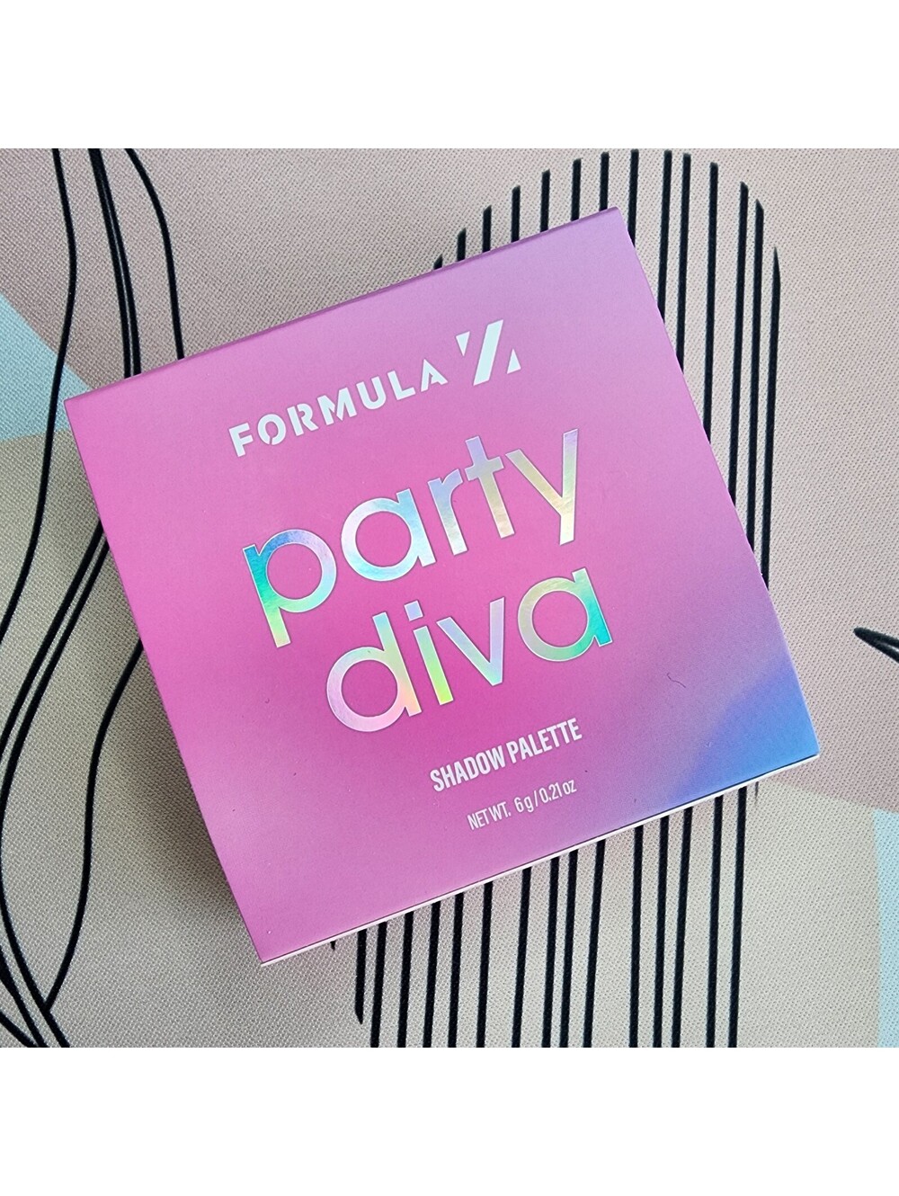 Formula Z Party Diva Shadow Palette - 6 Vibrant Shades